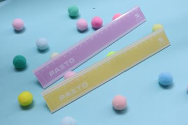 Thước nhựa thẳng màu Pastel dài 20 cm Thiên Long Pazto SR-010