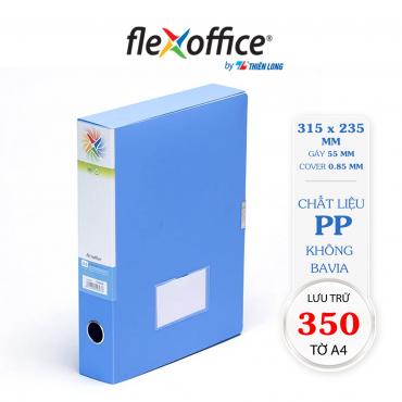 Bìa hộp Flexoffice PP 55A4 FO-BF01