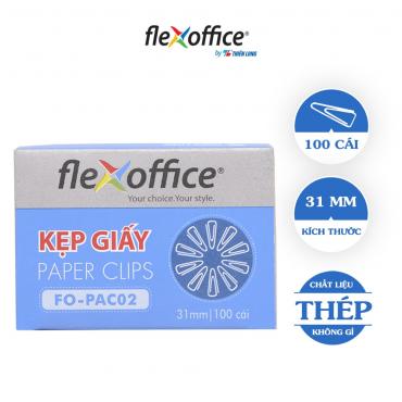 Kẹp giấy Flexoffice FO-PAC02