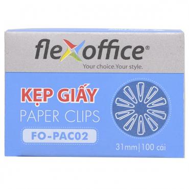 Kẹp giấy Flexoffice FO-PAC02