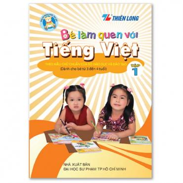 Bé làm quen Tiếng Việt 1 Thiên Long LQTV-01