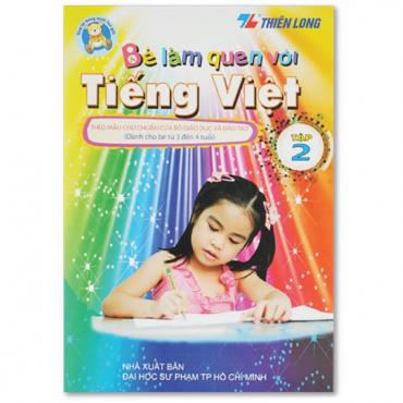 Bé làm quen Tiếng Việt 2 Thiên Long LQTV-02